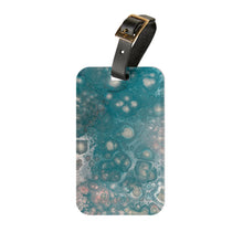 Load image into Gallery viewer, Sea Jellies Blue Luggage Tag