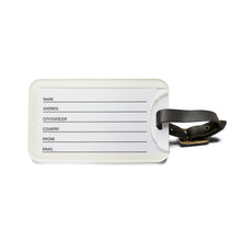 Load image into Gallery viewer, Blue Bubbles Luggage Tag