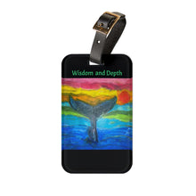 Load image into Gallery viewer, Wisdom and Depth Luggage Tag