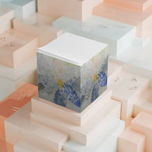 Load image into Gallery viewer, Blue Bloom Note Cube