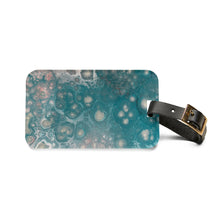 Load image into Gallery viewer, Sea Jellies Blue Luggage Tag