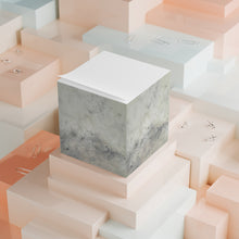 Load image into Gallery viewer, Stone and Sediment Note Cube