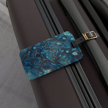 Load image into Gallery viewer, Blue Bubbles Luggage Tag
