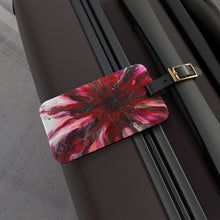 Load image into Gallery viewer, Red, Purple, Pink Bloom Luggage Tag