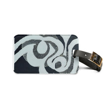 Load image into Gallery viewer, Navy and White Luggage Tag
