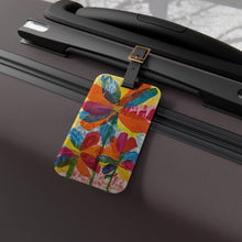 Load image into Gallery viewer, Painted Petals Luggage Tag
