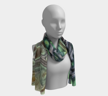 Load image into Gallery viewer, Yellow and Green Fluid Scarves
