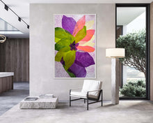 Load image into Gallery viewer, Big Purple Flower (24 x 36 x 1.5)
