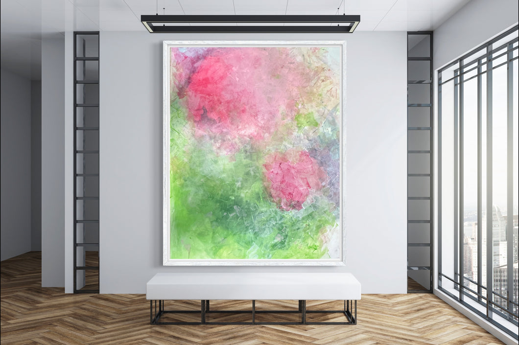 Blooming Hydrangea (48 x 60 x 1.5)