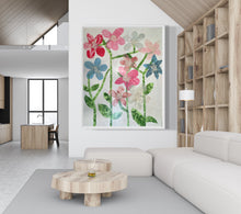 Load image into Gallery viewer, Joyful Blossoms (48 x 60 x1.5) Commission
