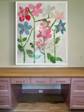 Load image into Gallery viewer, Joyful Blossoms (48 x 60 x1.5) Commission
