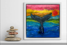 Load image into Gallery viewer, Whale Tail (12 x 12 x 1.5)
