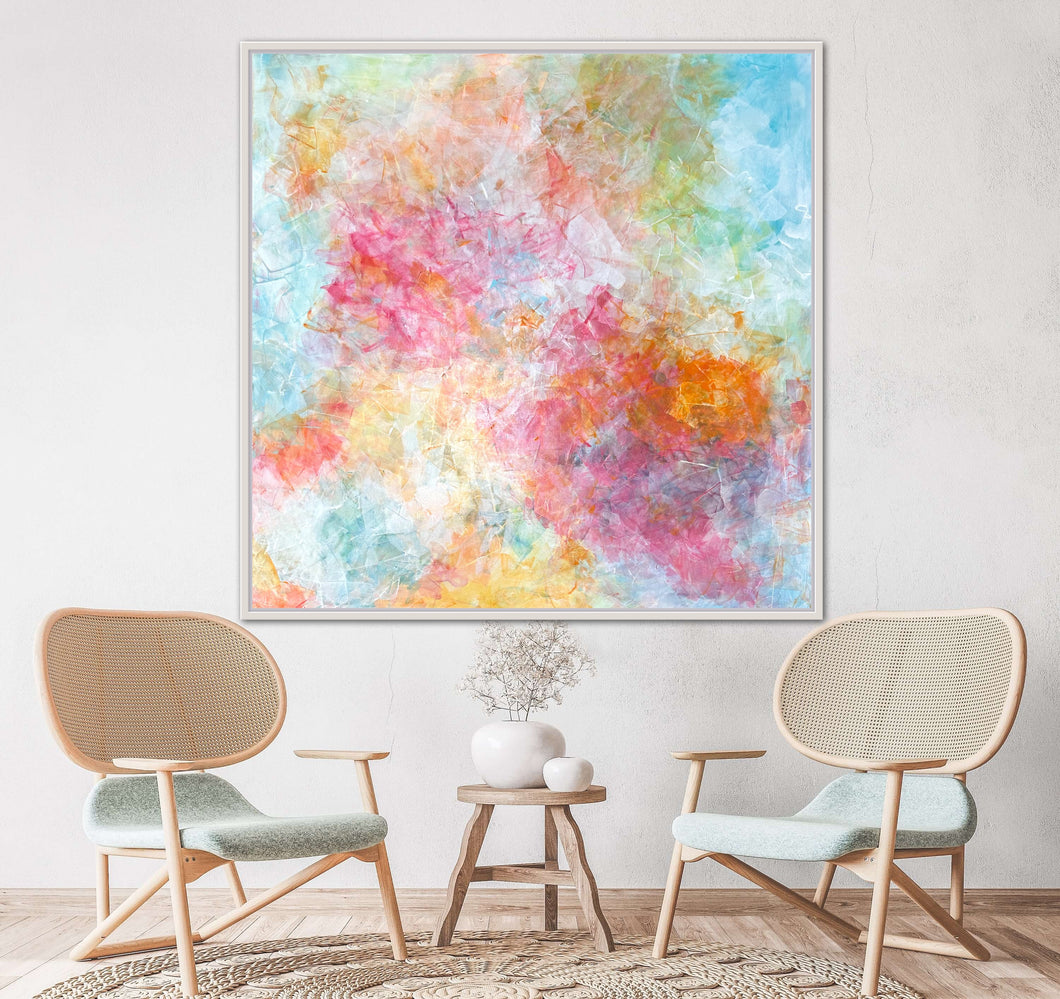 Charming Pastels (48 x 48 x 1.5)