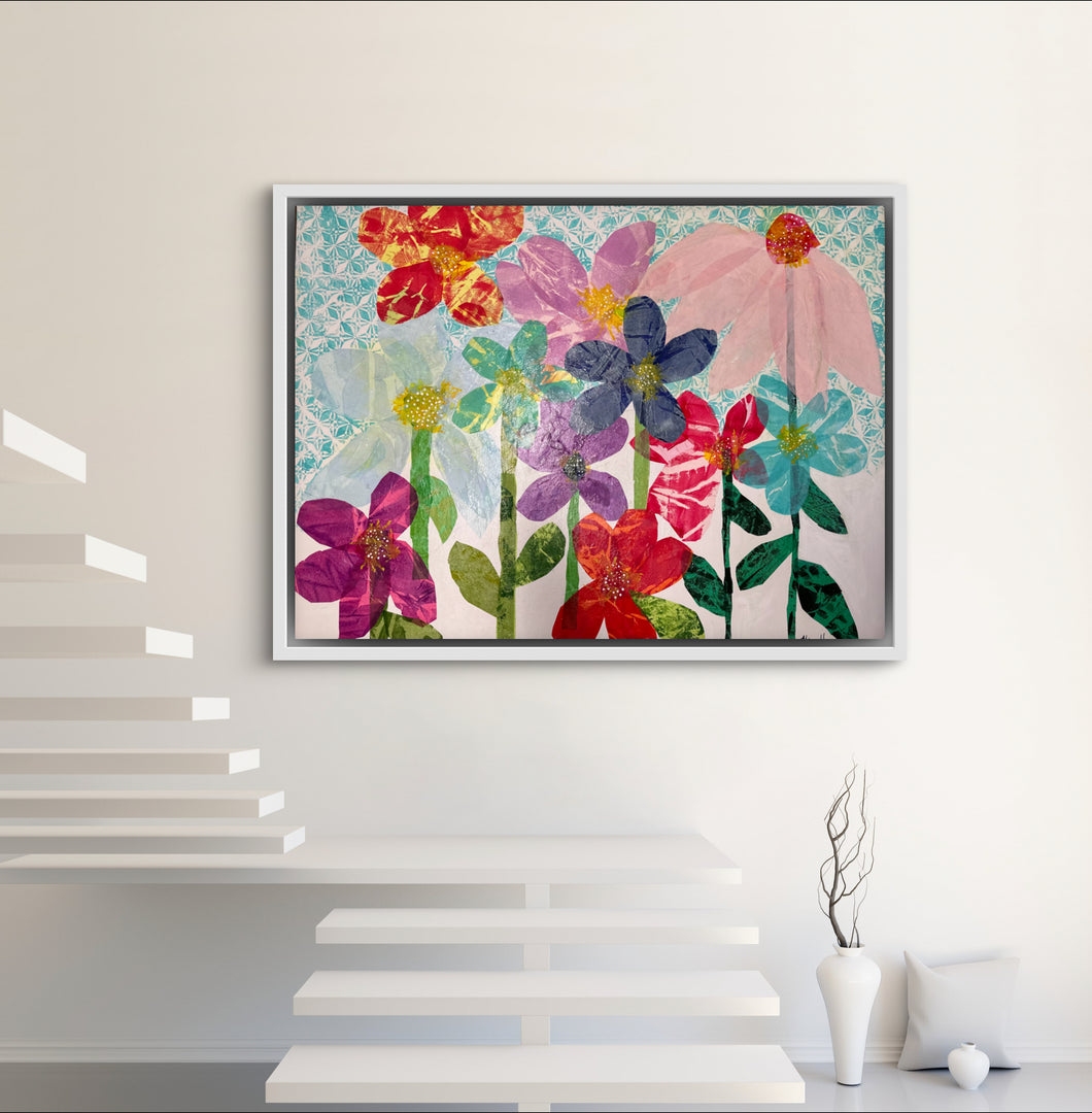 Fun Flowers (36 x 48 x 1.5)