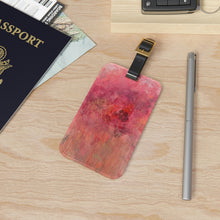 Load image into Gallery viewer, Many Pink Flowers Luggage Tag
