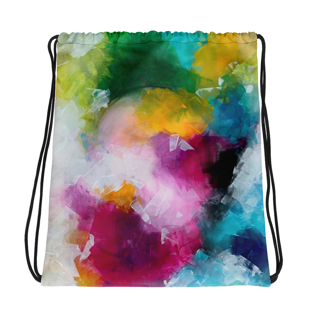 Night Sun Drawstring bag