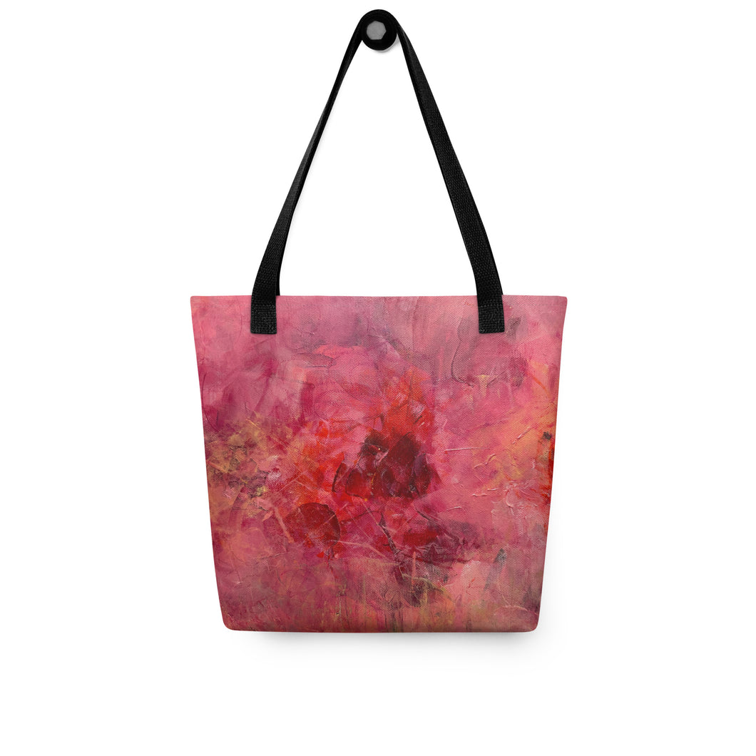 Many Pink Flowers Small Tote bag