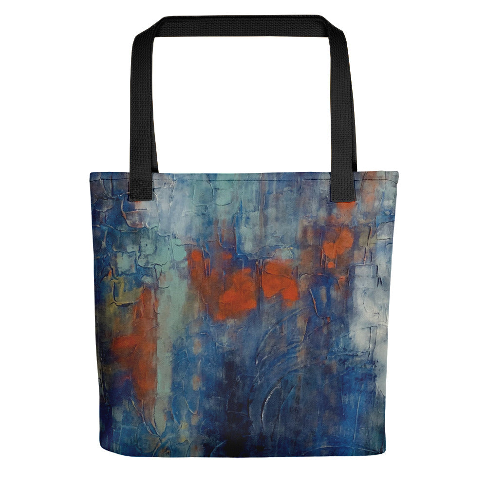 Blue City Tote Bag (15 x 15)