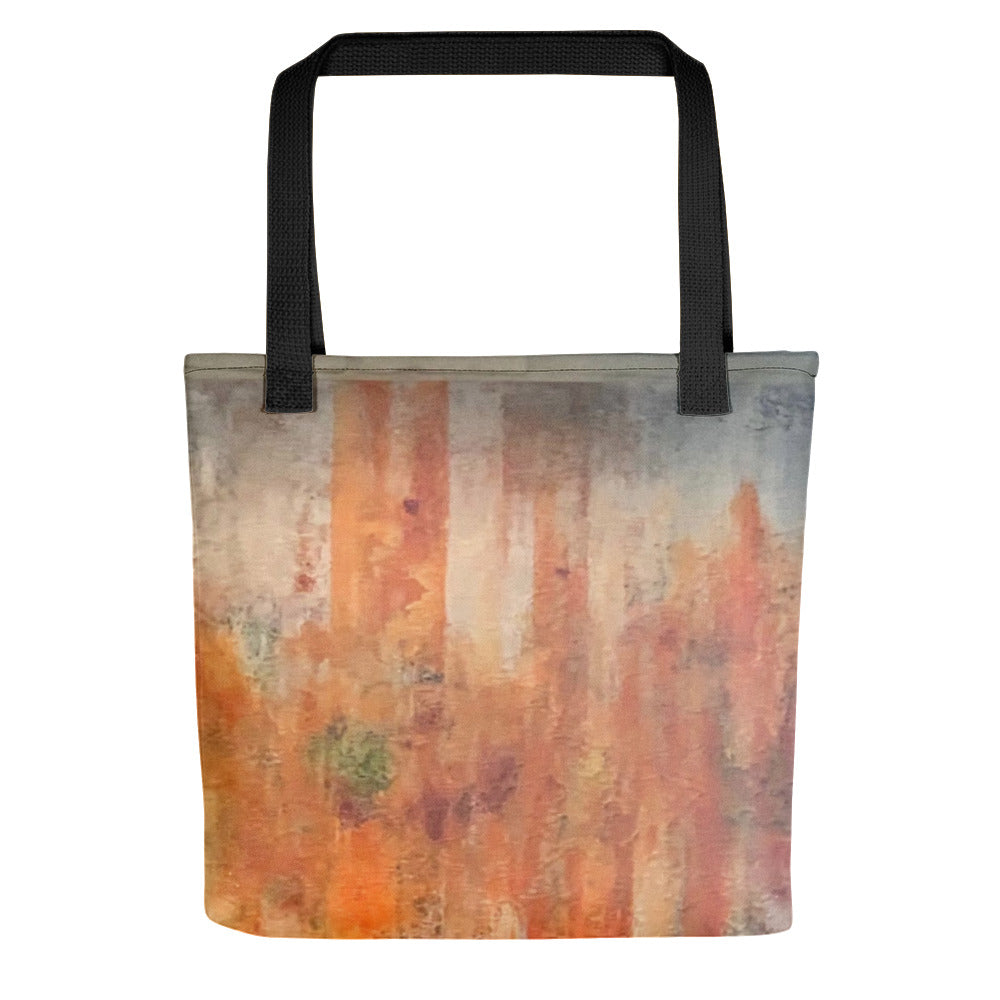 Coral Desert Tote Bag (15 x 15)