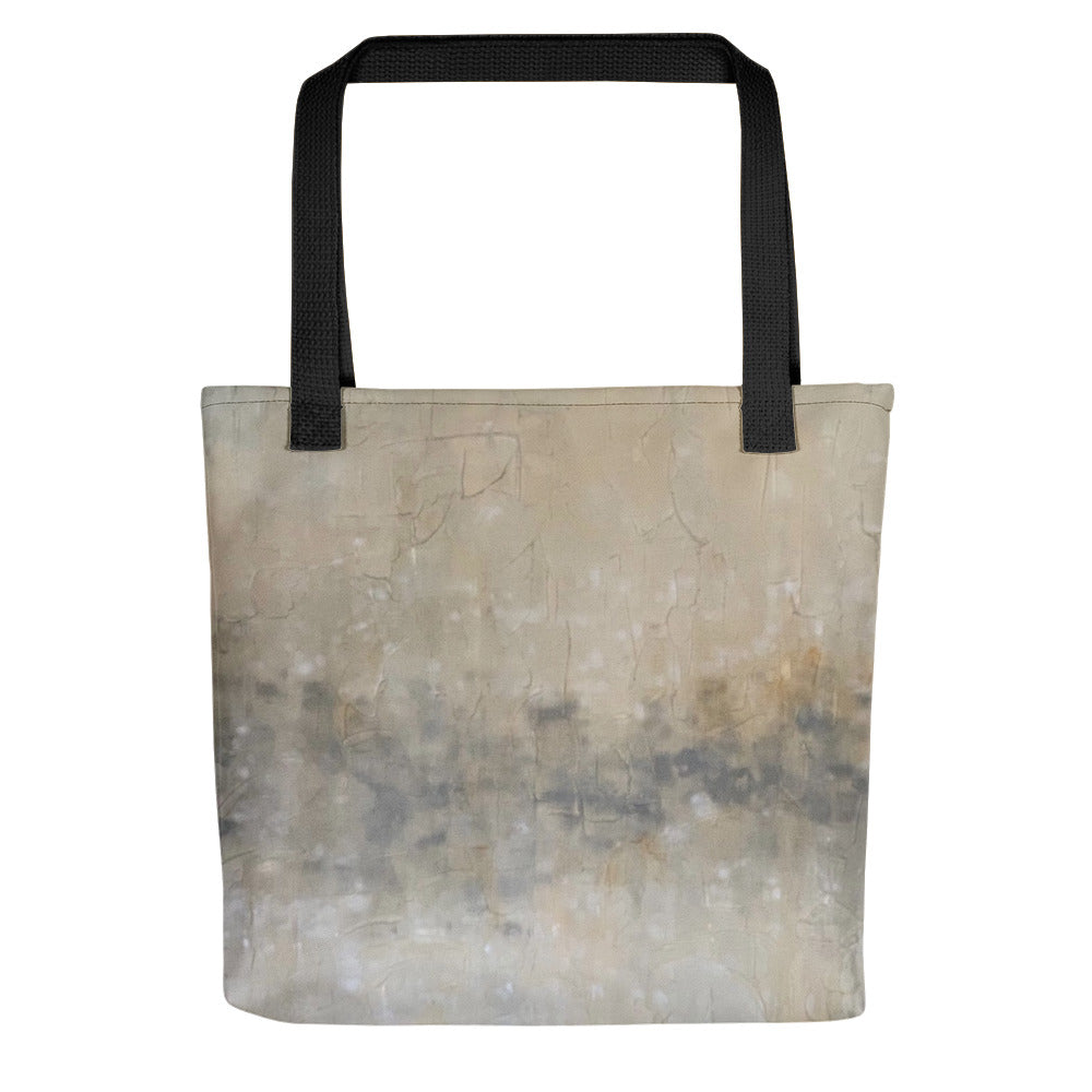 Muted Gray Tote Bag (15 x 15)