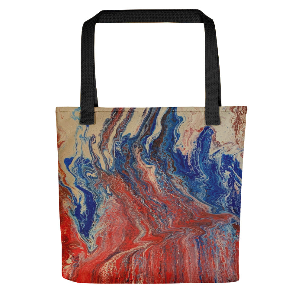 Blue River Tote Bag (15 x 15)