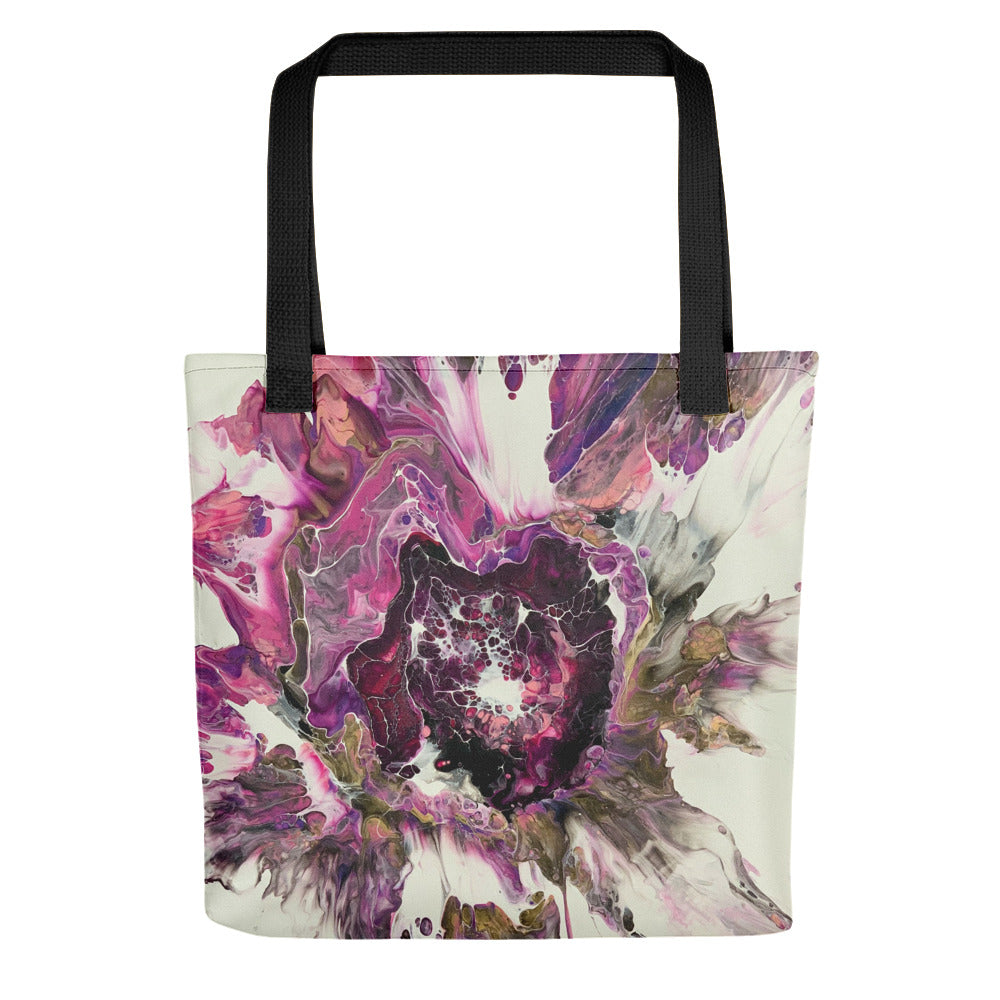 Purple Maze Tote bag