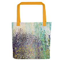 Load image into Gallery viewer, Purple and Yellow Tote Bag (15 x 15)
